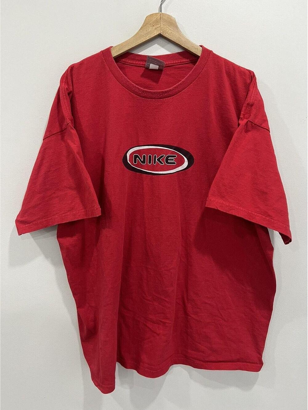 Vintage Nike Tee Shirt Spellout bubble xxl